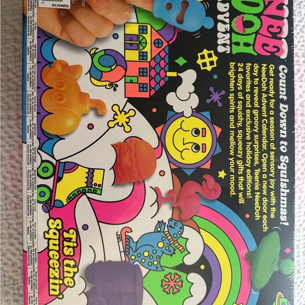 Advent Calendar - Bright Multicolor Kids Surprise